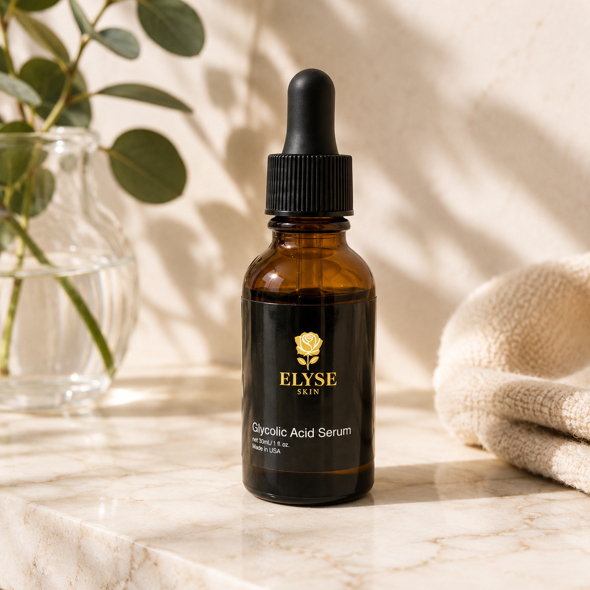 Glycolic Acid Exfoliating Serum — Smooth & Brighten Skin